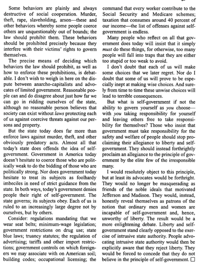 Self-government in the constitution image